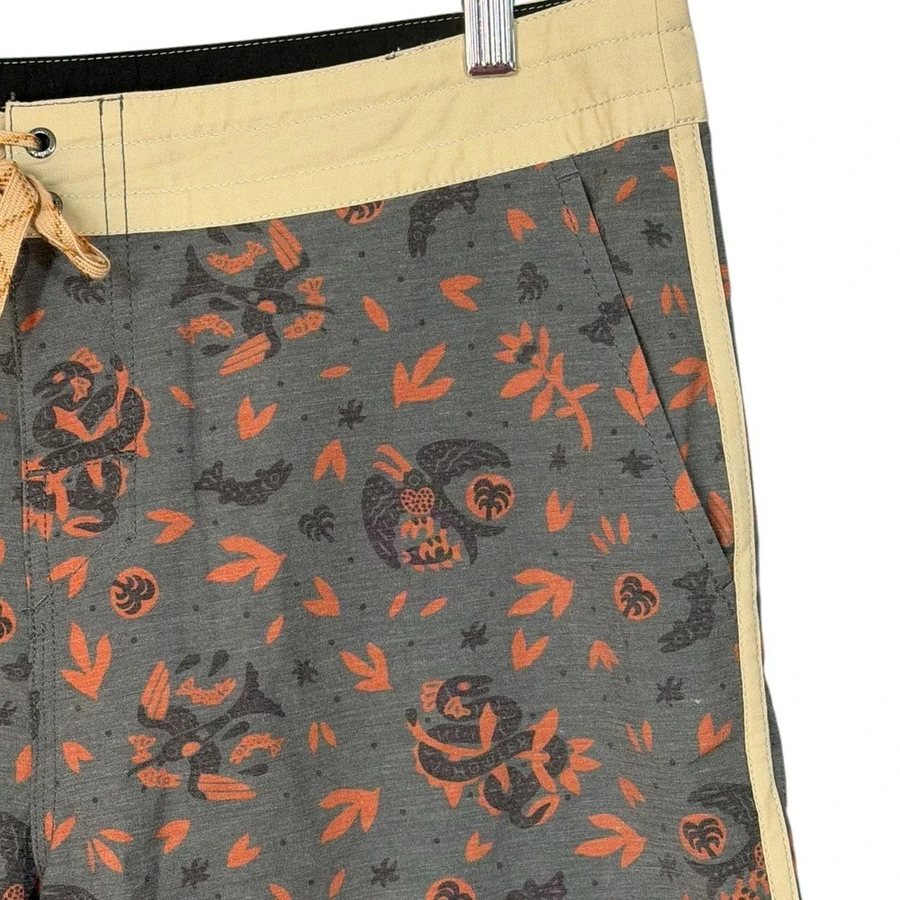 Howler Brothers Mens Bruja Stretch Board Shorts Size 33